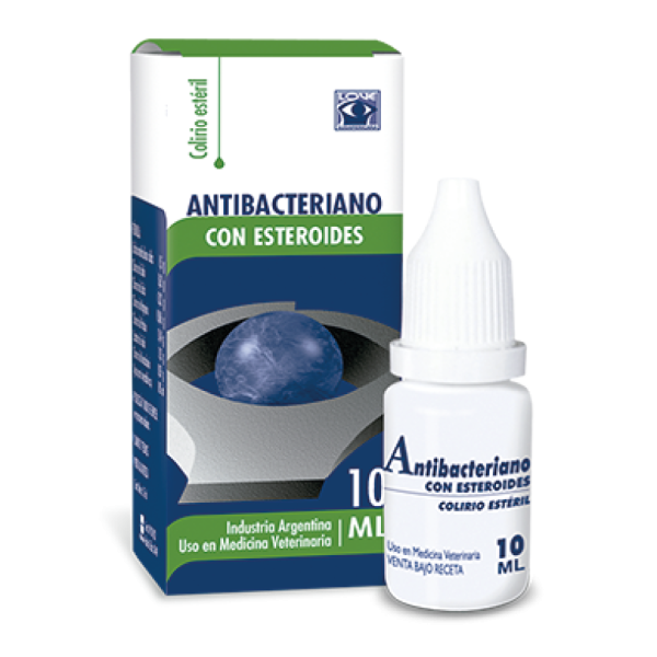 Antibacteriano con Esteroides Love