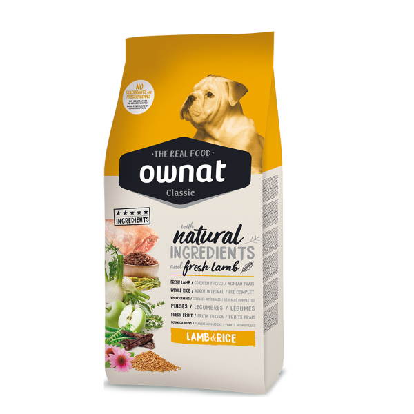 Ownat Classic Lamb & Rice (Perro)