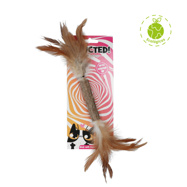 Addicted juguete con plumas (Madnip)