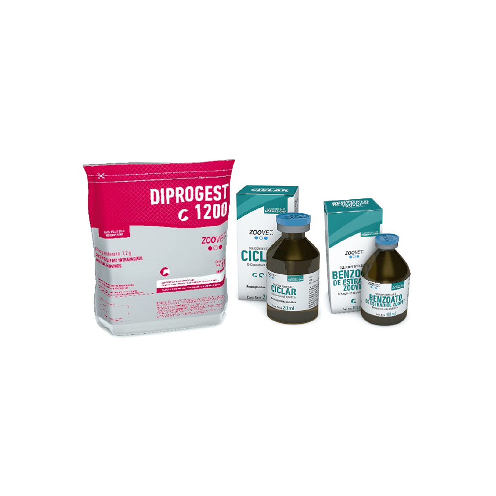 Kit 10 reproductivo Diprogest 1200