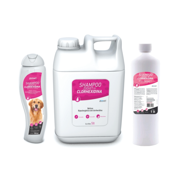 Shampoo Zoovet con Clorhexidina